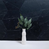 10x10 Nero Marquina Honed Hexagon Tile