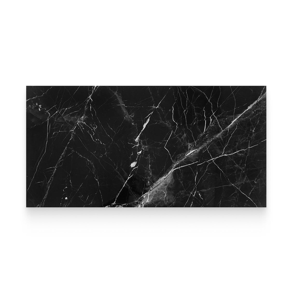 12x24 Nero Marquina Honed Rectangle Tile