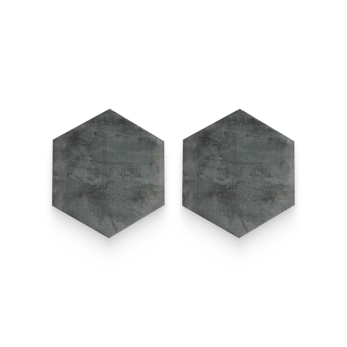 Studio 11.5x10 Charcoal Matte Hexagon Tile