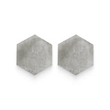 Studio 11.5x10 Silver Matte Hexagon Tile