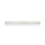 0.75x12 Bianco Bello Honed Bullnose Trim