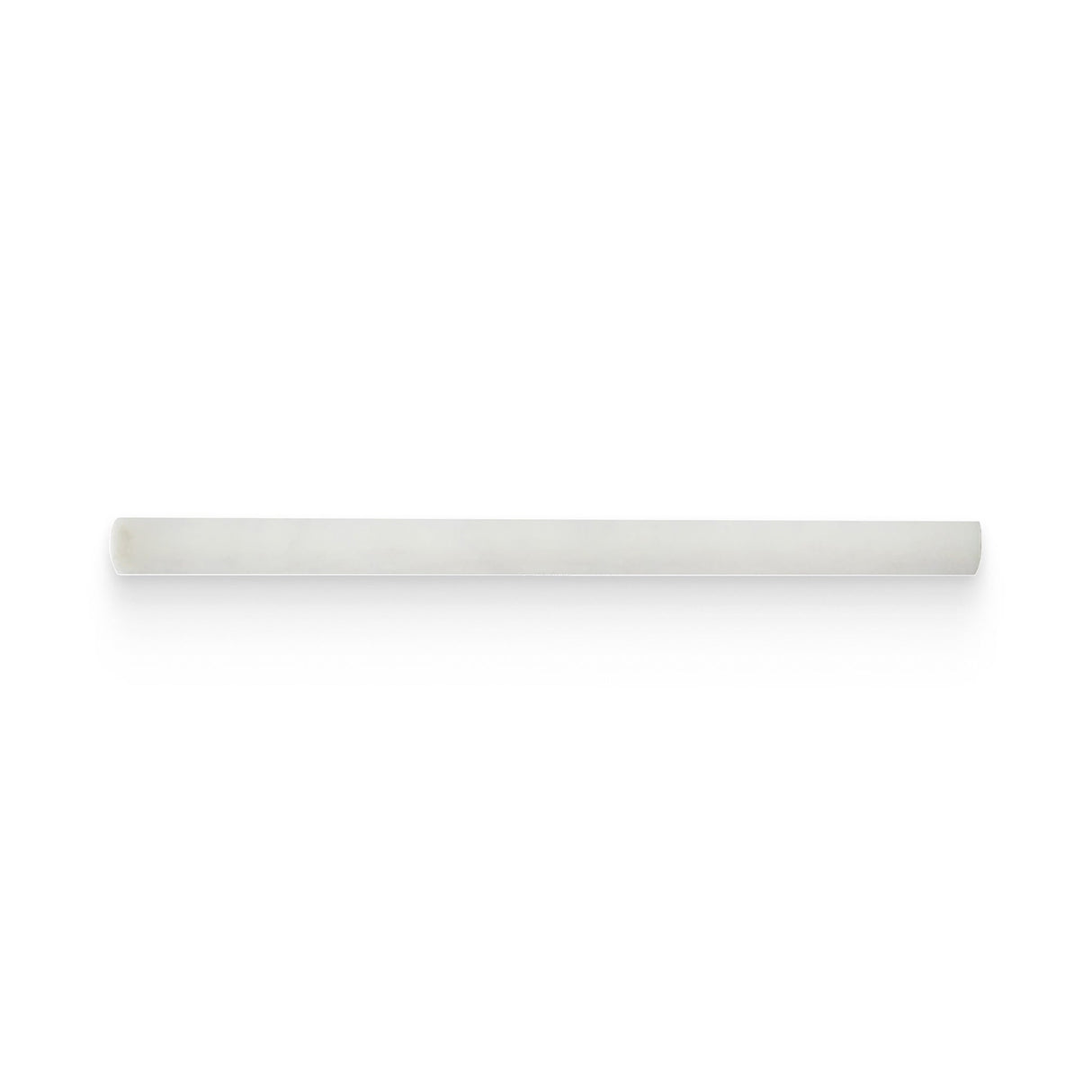 0.5x12 Bianco Bello Honed Pencil Trim