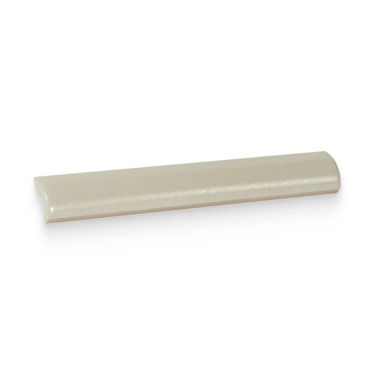 Magma 1x8 Cream Glossy Bullnose Trim