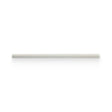 0.75x12 Thassos White Honed Bullnose Trim