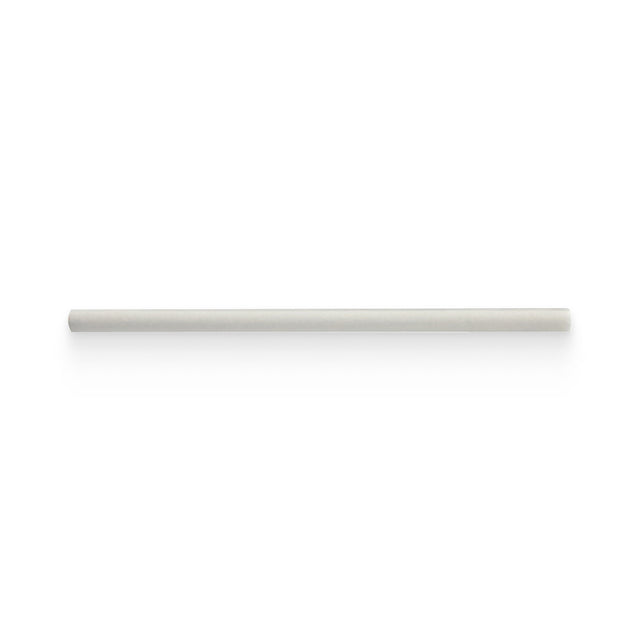 0.5x12 Thassos White Honed Pencil Trim